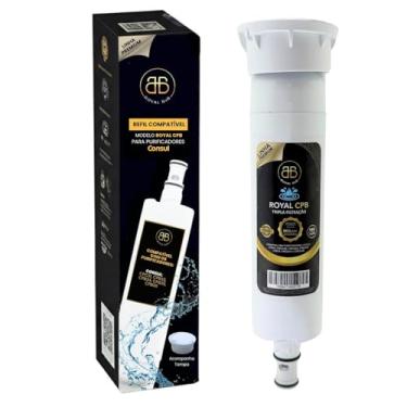 Imagem de Refil Filtro Compatível Consul CIX08AX CPB33AF CPB33AV CPB33AN CPB33AB W11509387 Tampa Branca CPB34 CPB34AB CPB34AF CPB35 CPB36AF COB36AB CPB33 CPB33AN CPB33AB CPB33AF