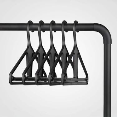 Imagem de Kangaroo™ Cabide 100% reciclado de alta resistência, calça, camisa, terno, casaco - patenteado, resistente, antiderrapante, cabide - inclui hacks, dicas, truques - Feito nos EUA (pacote com 5)