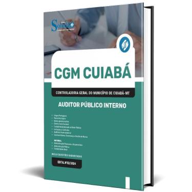 Imagem de Apostila Cgm Cuiabá Mt 2024 - Auditor Público Interno