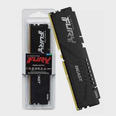 Imagem de Memoria 8gb Ddr5 5200 Cl40 1.25V Fury Beast Gaming KF552C40BB-8 Kingston