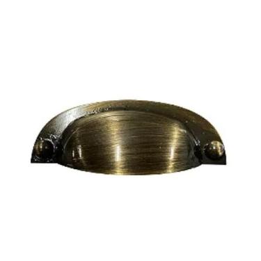 Imagem de Puxador P/Moveis Concha Stilo 64mm Ouro Velho - GRUPPA, Colonial/Envel