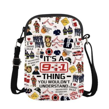 Imagem de Bolsa tiracolo It's A 911 Thing You Wouldn't Understand Gift 911 TV Show Lover Gift Emergency Dispatcher TV Show, 911 Thing Cb