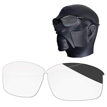 Imagem de Ensky Lentes de reposição HardyShield para óculos de sol Oakley Bottle Rocket OO9164, Fotocromático de resposta rápida, 0
