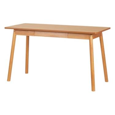 Imagem de Escrivaninha com Gaveta de Madeira Baviera Meu Móvel de Madeira - Nozes