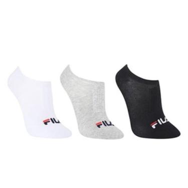 Imagem de Kit Meia Cano Invisível com 3 Pares Unissex - sport Group, Sortidas, 3