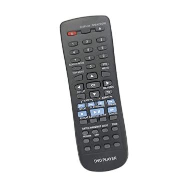 Imagem de ALLIMITY Controle remoto de substituição N2QAYA000080 compatível com Panasonic Progressive Scan 1080p Up-Convert DVD Player DVD-S700 DVD-S500