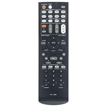 Imagem de Substituição de controle remoto RC-738M aplicável ao sistema de home theater ONKYO RC738M RT24140738 HTS7200 HT-S7200 HTRC160 HT-RC160 TX-NR607 TXSR607 TX-SR607 RC-739M DTR201 DTR 20.0 cm. 1 DTR301