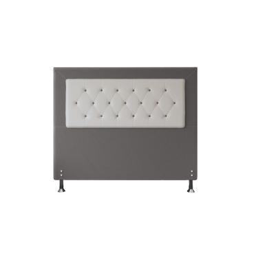 Imagem de Cabeceira Havana 1,60 Cm Cama Box Queen Suede Cinza