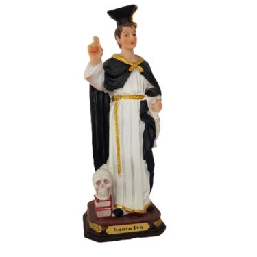 Imagem de Imagem De Santo Ivo Em Resina 19.50cm
