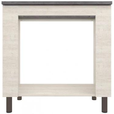 Imagem de Balcão Bartira Cristal Mdp 15mm Para Cooktop E Forno Freixo