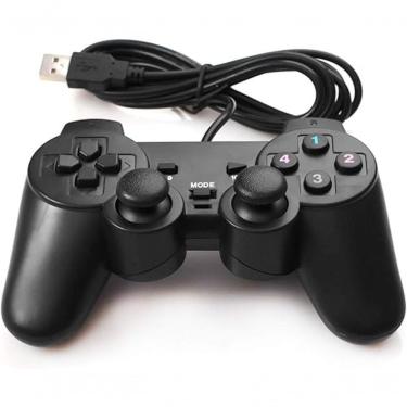 Imagem de Controle Joystick Dualshock Para Pc Games Usb Entrada Usb