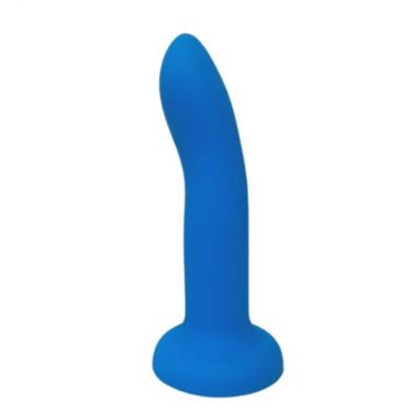 Imagem de Dildo 17x3cm Em Silicone Com Ventosa Azul - Lovetoys - Azul