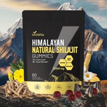 Imagem de Suplemento de gomas VivoNu Himalayan Shilajit com Ashwagandha