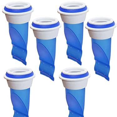 Imagem de GENERIC 6 Peças De Ralo Piso Chuveiro, Válvula Antirrefluxo Unidirecional, Sifão Silicone Ajustável Para Pia, Tubos, Banheiro, Cozinha