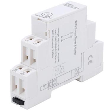 Imagem de TM608 Medidor de Temporizador Inteligente Wi -Fi Testadores Elétricos de Energia de Energia Monoparental para Uso Doméstico
