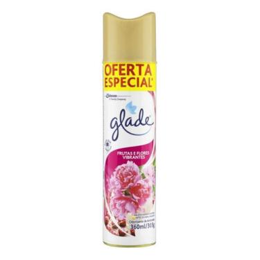 Imagem de Odorizador de Ambiente Frutas e Flores Vibrantes Glade 360ml, Frutas e
