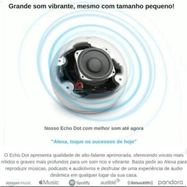Imagem de Alexa echo dot - AMAZON, preto, 304g