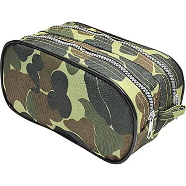 Imagem de Estojo Nylon Retangular Duplo Camuflado Pacote Com 02-101561