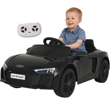 Imagem de Carro Elétrico Importway Audi R8 Spyder Preto 12V Controle Remoto