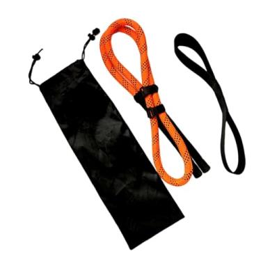 Imagem de UGPLM Corda de treinamento para swing de golfe, postura correta, leve, profissional, mulheres, homens, melhora a velocidade, premium, antiderrapante (1 m de, Laranja com Faixa No Braço