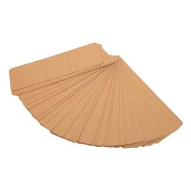 Imagem de Generic Mangas de Marcadores, 50pcs Mangas Manuais 5.9x1.8inch Eco -amigável de Caneta para Exibição para Brincos para crochê (Marrom)