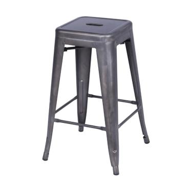 Imagem de Banqueta Média Tolix Iron Titan Em Aço Bronze