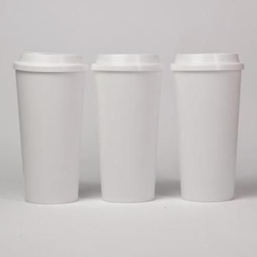 Imagem de Kit 100 Copos Eco com Tampa Bucks 550ml Para Café - DOM LUX BRINDES, B