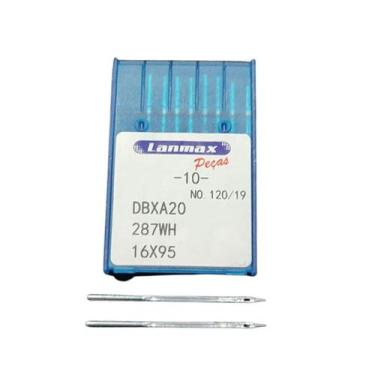 Imagem de Agulha para Maquina Costura Reta Industrial Cabo Fino DBX1 - 10UN - La