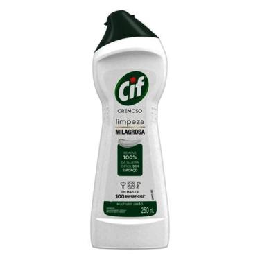 Imagem de Limpador Cremoso Limão Limpeza Profunda 250ml Cif