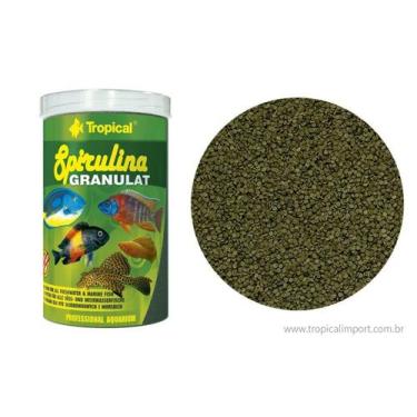 Imagem de Ração Peixes SPIRULINA GRANULAT - POTE 44G - TROPICAL