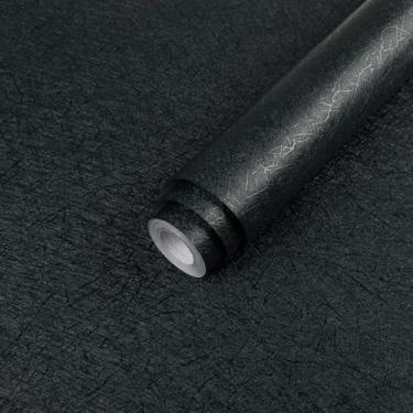 Imagem de Papel de parede verde escuro - Papel de parede autoadesivo à prova d'água para bancada de banheiro 39,9 cm x 299,7 cm - Envoltório de vinil de cozinha removível para bancadas de armário - Papel de