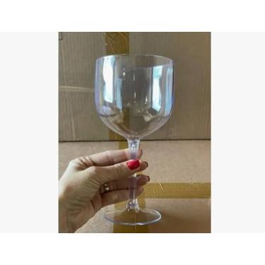 Imagem de 100 taças de Gin 450ml Transparente Gin Tônica Acrílico Premium
