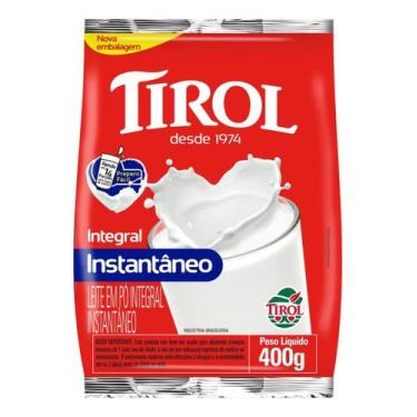 Imagem de Kit c/ 2 Leite Po Instantaneo Integral Tirol Pacote 400g