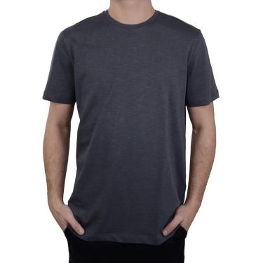 Imagem de Camiseta Masculina Lado Avesso MC Regular Cinza - LH17432-Masculino