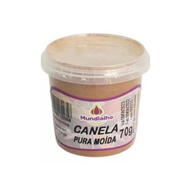 Imagem de Canela Pura Em Pó Mundialho 70g