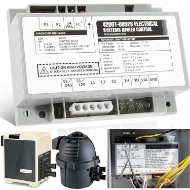 Imagem de sixcow Substituição do módulo de controle de ignição de sistemas elétricos 42001-0052S para aquecedor de piscina e spa Pentair