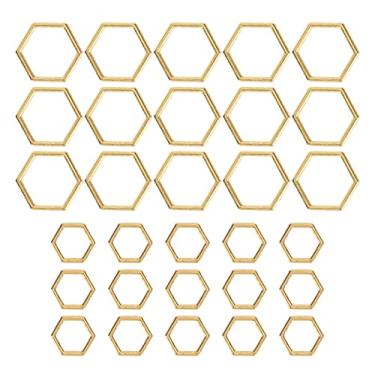 Imagem de Marcadores de Costura de tricô 30 Pcs Liga de Zinco de Metal Anéis de Marcador de Marcador de Placar Processo de Desbotamento para Decoração de Jóias Artesanais Diy