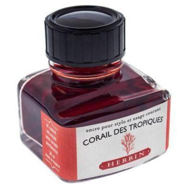 Imagem de Tinta para Caneta Tinteiro Herbin 30ml, CORAIL DES TROPIQUES - 13059