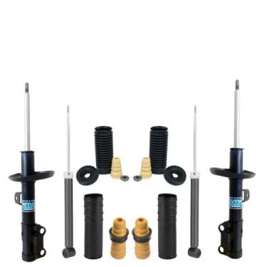 Imagem de Kit Batente + Amortecedor Nakata Dianteiro+Traseiro Onix Activ 2016 A 