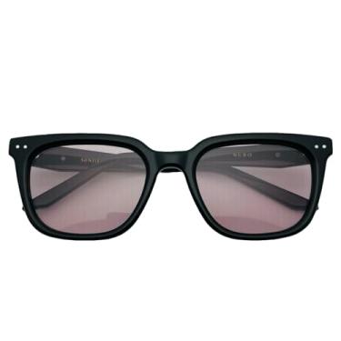 Imagem de Óculos de sol coreano delicado olho de gato para Nubo rosto pequeno masculino feminino acetato polarizado UV400 óculos de sol com capa original, rosa