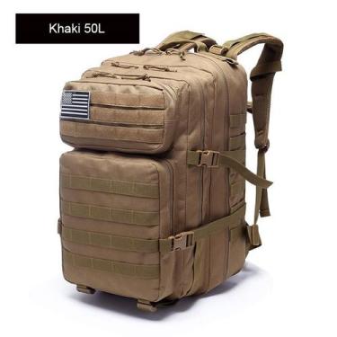 Imagem de Mochila Tática Militar resistente a agua 50 Litros Reforçada - NoBrand