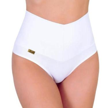 Imagem de Kit 6 Calcinhas Pós Parto Gestante Maternidade Modeladora Cintura Alta