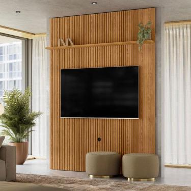 Imagem de Painel Piso Teto New Interlagos Ambiente Cumaru - Madetec