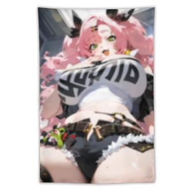 Imagem de LIEGBMEU Sexy Bikini Hot Anime Girl Tapeçaria 101.6 cm x 152.4 cm Interior Exterior Wall Quilt Art Decoração de Tapeçaria Caprichosa, AF261