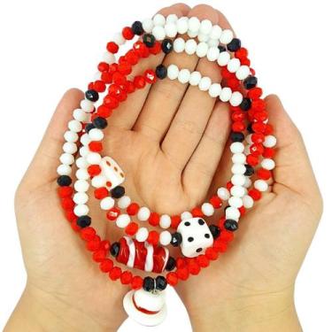 Imagem de Colar Guia Cristais Zé Pilintra Chapéu Proteção Espiritual - Balaio de