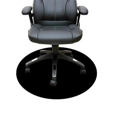 Imagem de GRAXILON Tapete de cadeira de mesa personalizado para piso rígido e azulejo, personalizado com logotipo de foto e texto, tapetes de cadeira de escritório para cadeiras de rodinhas grande