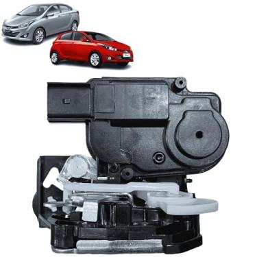 Imagem de Fechadura Elétrica Trava Tranca Porta Dianteira Esquerda Motorista HB20 HB20S 2013 2014 2015 2016 2017 2018 2019