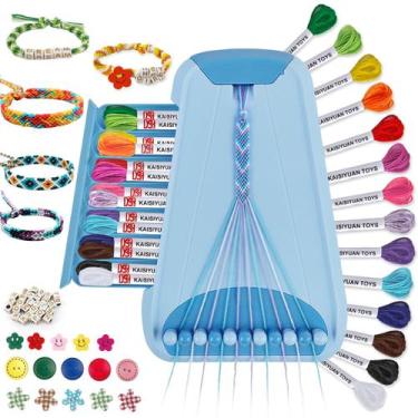 Imagem de Kit de fabricação de pulseiras Friendship Maynacs para crianças de 8 a
