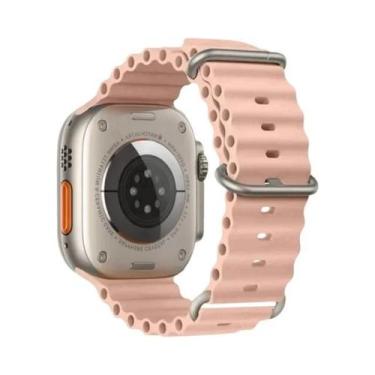 Imagem de Pulseira Ocean Band Ultra Para Apple Watch Series 7 6 5 4 3 SE 2 1 Com