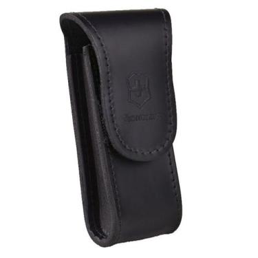 Imagem de Bainha de cinto em Couro Preta para canivetes Victorinox tamanho G 4.0